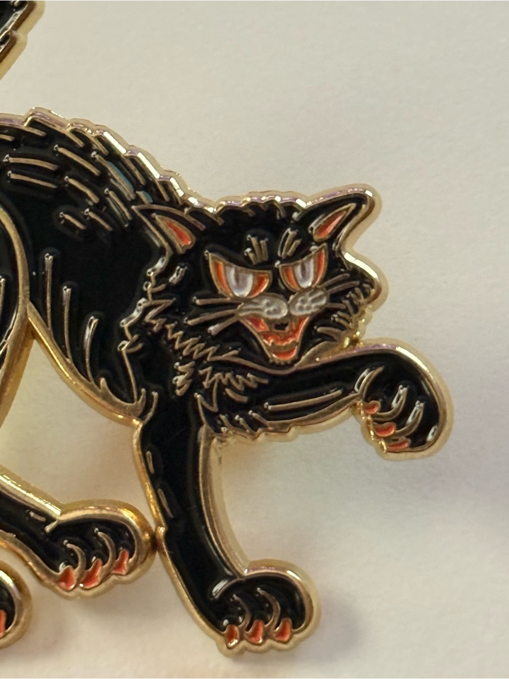 Black Cat Enamel Pin